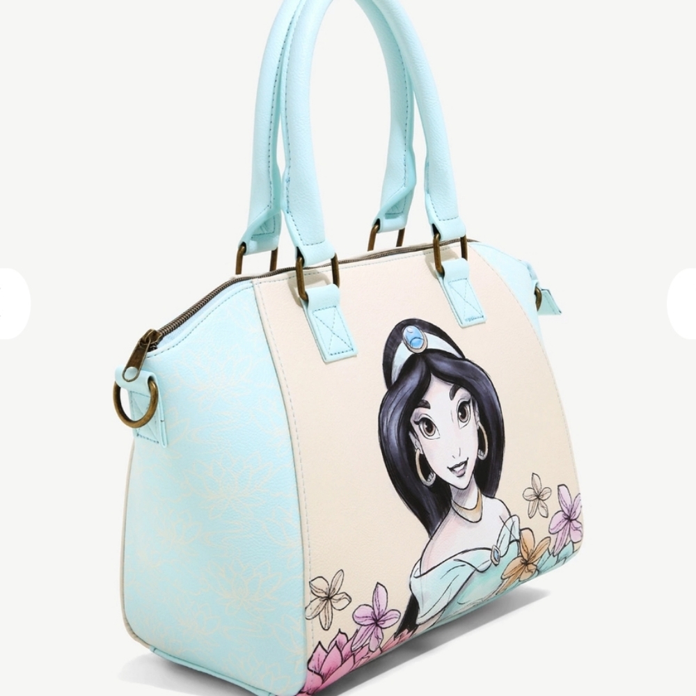 NWT Loungefly Princess Jasmine Satchel - Picture 2 of 10